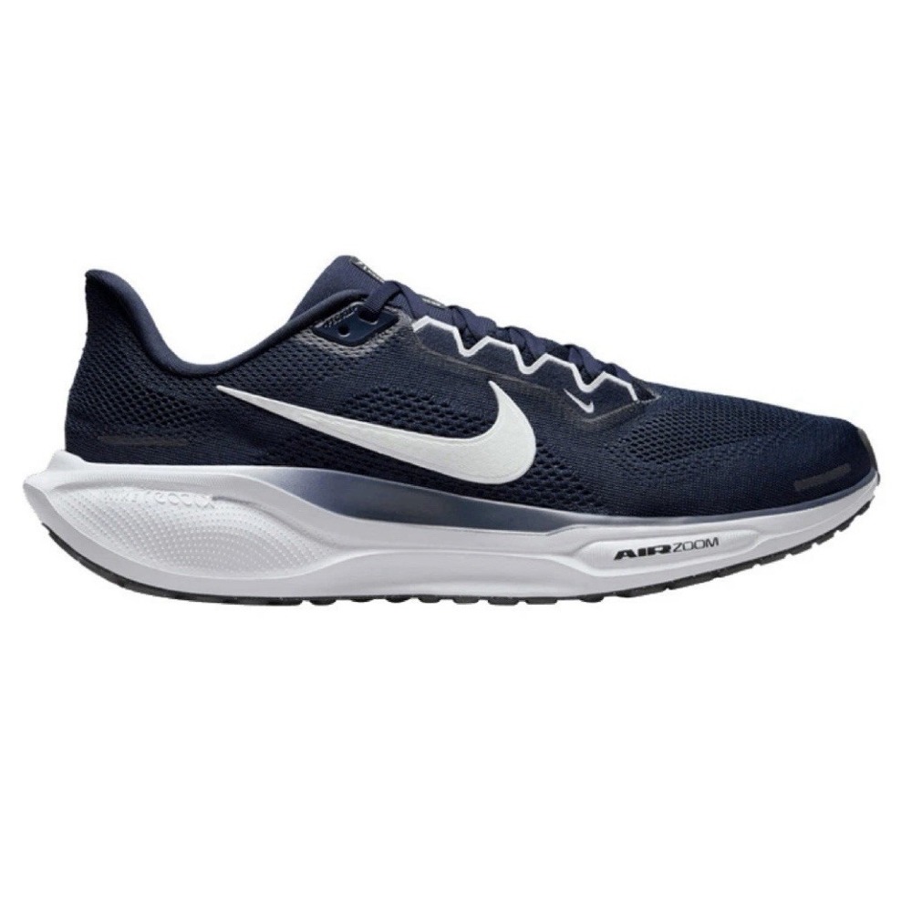 Size 8.5 - Women's Nike Air Zoom Pegasus 41 Running Shoes College Navy White NEW - Picture 1 of 11